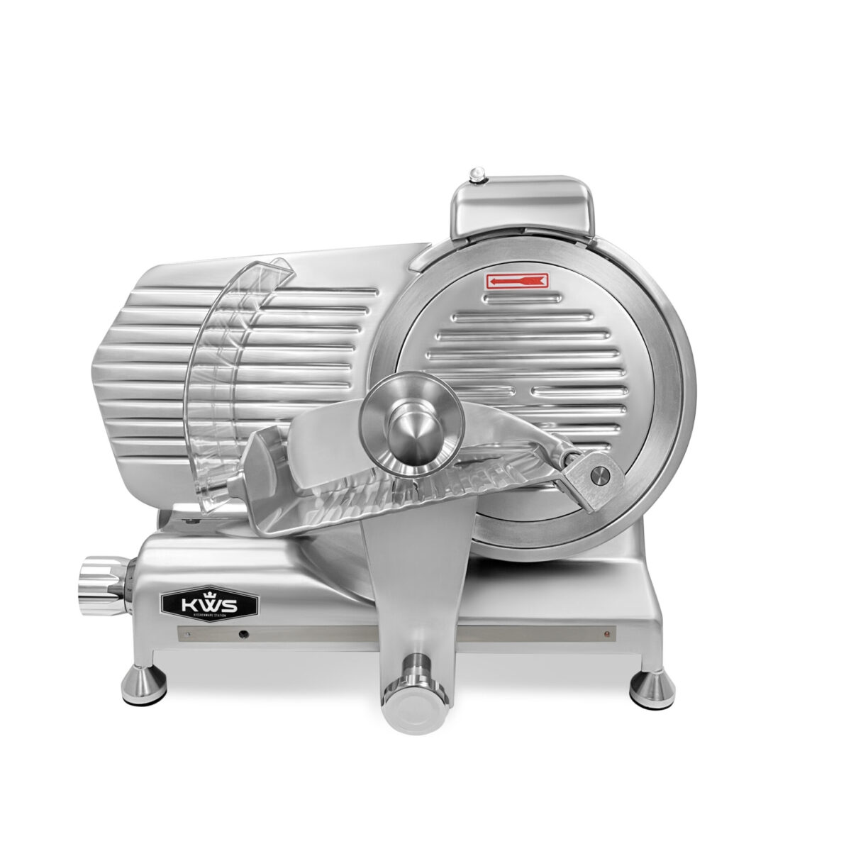 MS-10SL 320w Electric Meat Slicer 10″ Triple Safety Locks + Anodized Aluminum Base with Stainless Steel Blade -Main