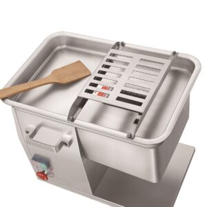 SL-48 Fresh Meat Cutter 304 Stainless Steel Feed Tray